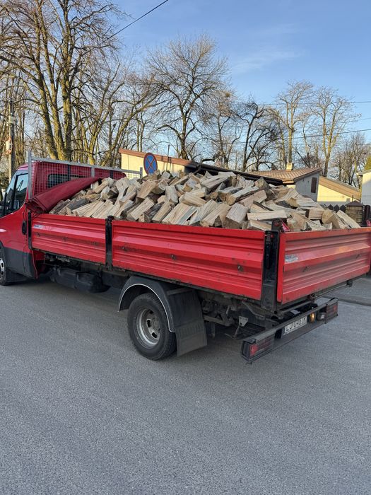 Drewno rąbane Sosna Brzoza Dąb Akacja