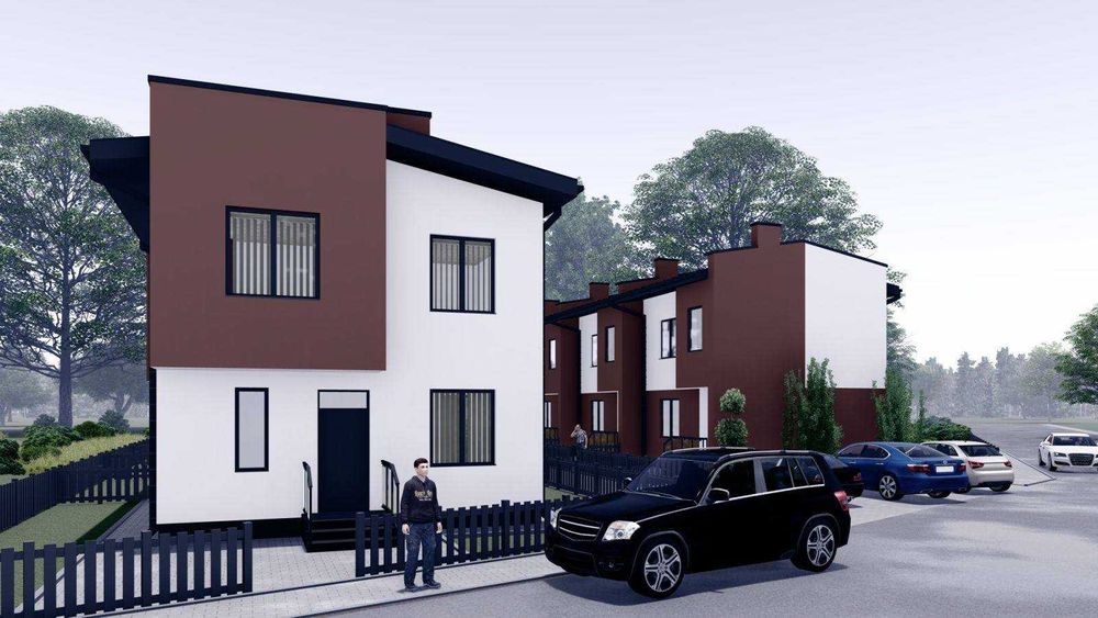 Вигода! Продаж таунхаусів БЕЗ КОМІСІЇ в Рудно по вулиці Лесі Українки!