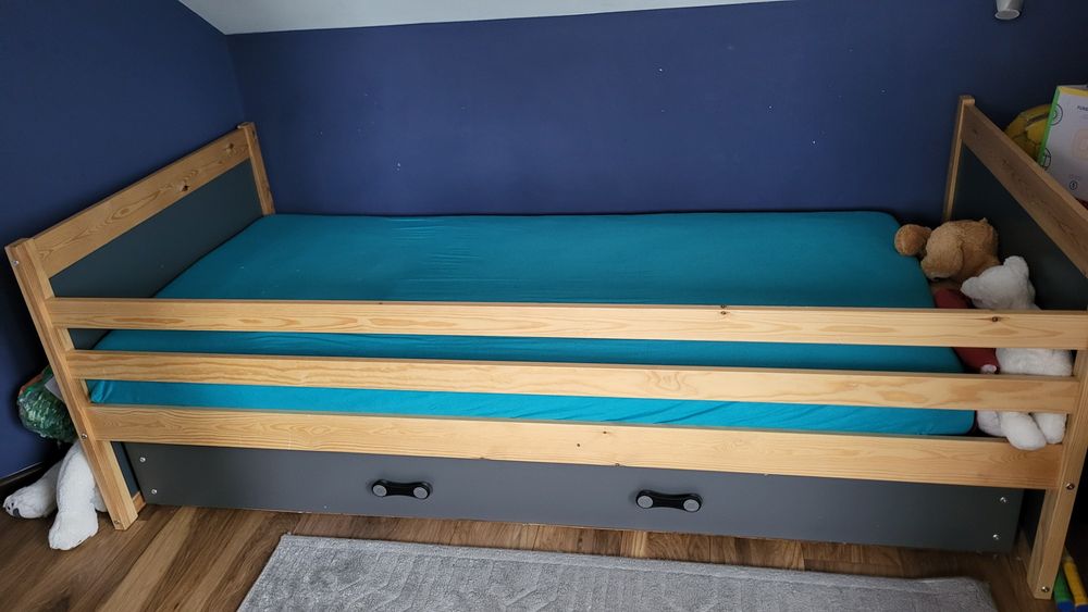 Łóżko 90x200 z szufladą do spania