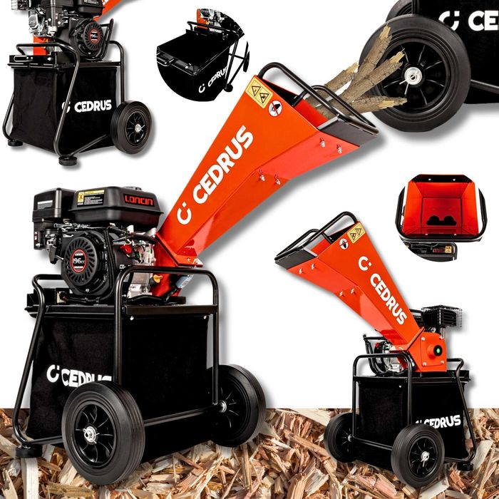 Wypożyczalnia rozdrabniacz spalinowy do gałęzi CEDRUS RB01C LONCIN 6,5KM  5CM do wypożyczenia