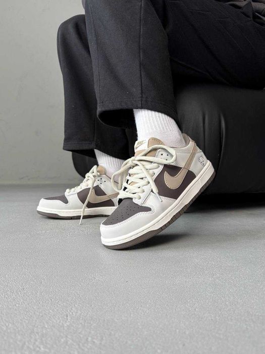 Мужские кроссовки Nike SB Dunk Teddy Bear Brown. Размеры 36-41