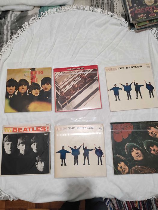 Discos Beatles versão Japão