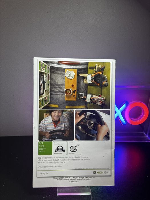 Race Pro Xbox 360 manual instrukcja