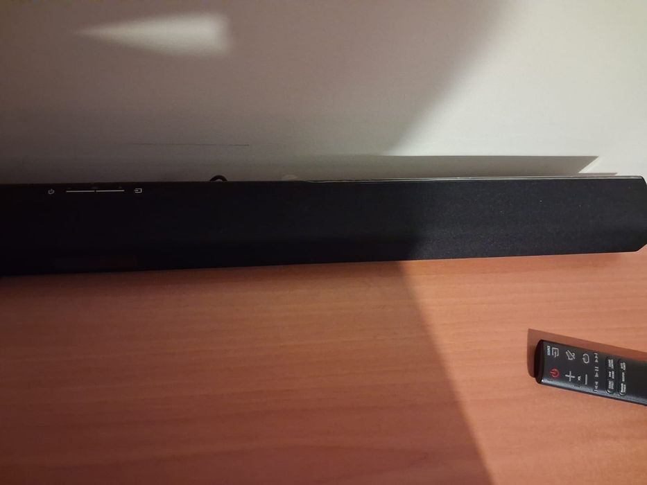 Soundbar Samsung como nova