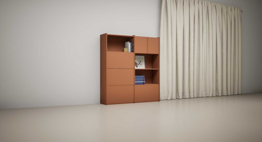 Meble Tylko – nowa komoda Type13 – Clay Brown, 152x168x36 cm