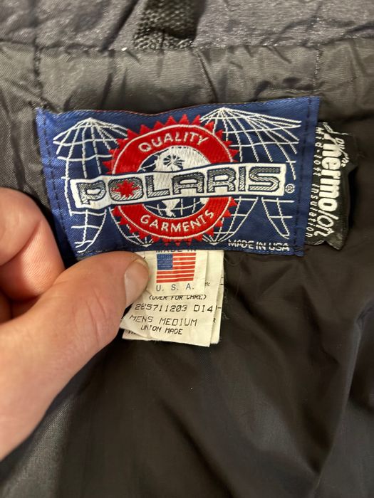 Casaco Polaris branco e roxo - Tamanho M