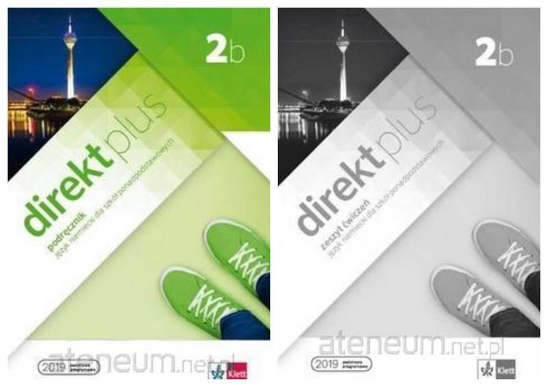 _NOWE_ Direkt plus 2B Podręcznik + Ćwiczenia LEKTORKLETT