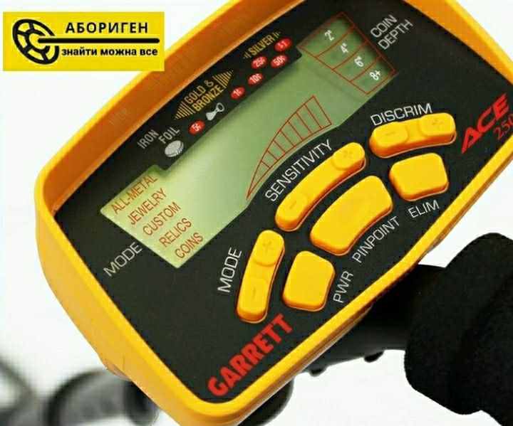Металошукач Garrett ace 350 Euro. Металлоискатель Гарретт ася 350