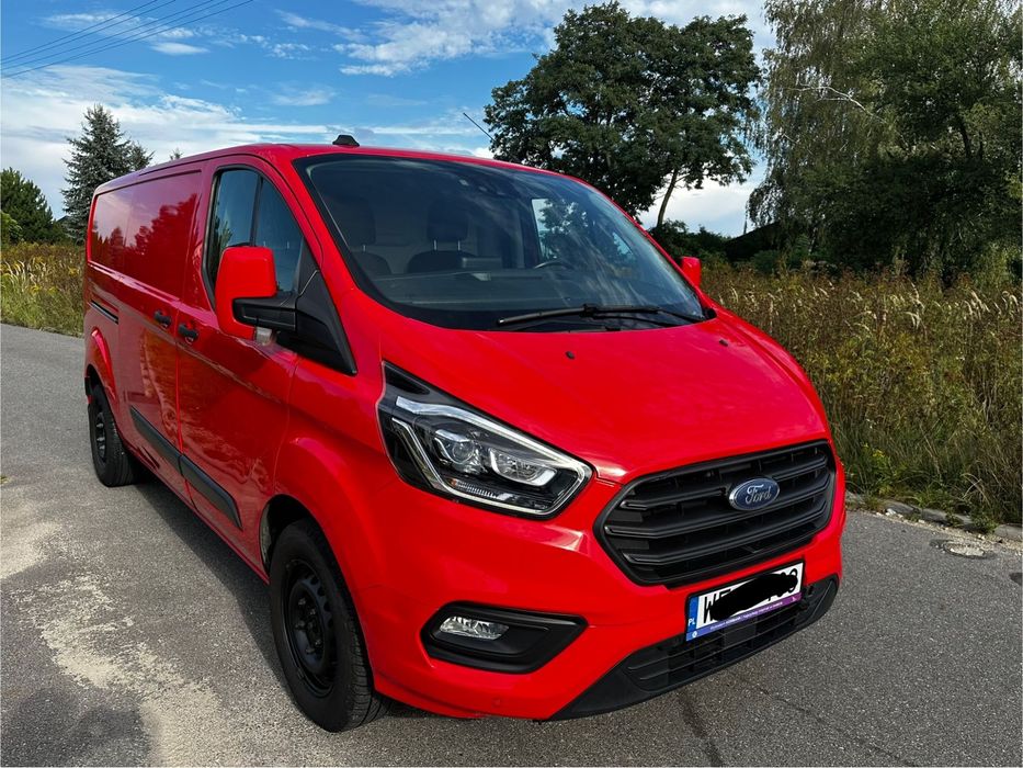 Ford Transit Custom  L2H1 Salon Polska , 1 właściciel od nowości / uszkodzony blacharsko