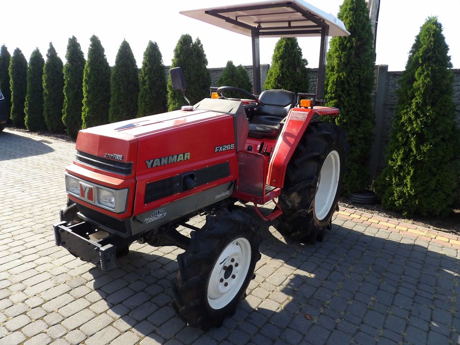 Yanmar FX265 26 KM 4x4 wspomaganie mini traktor
