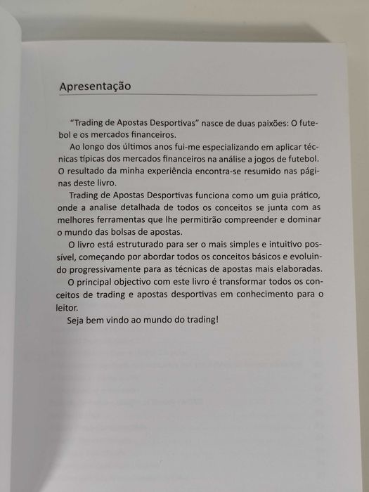 Trading de Apostas Desportivas de Gonçalo Roseiro
