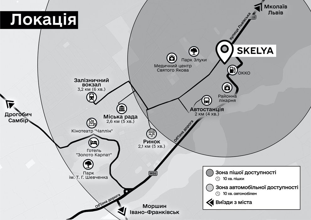Оренда приміщення 254 кв.м. в ТРЦ Skelya (м. Стрий, вул. Львівська)