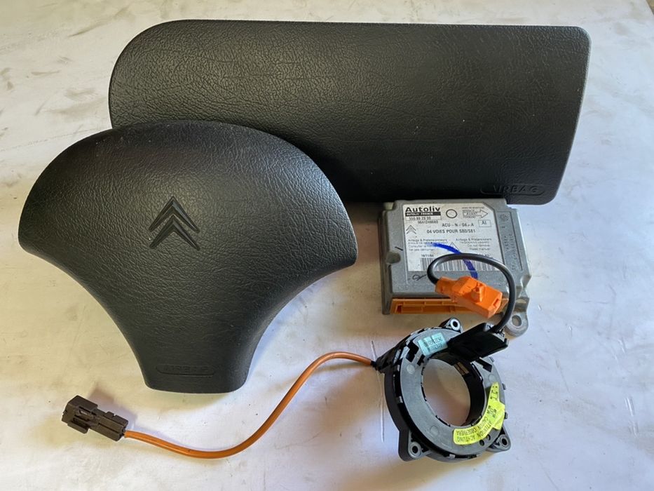 Airbag Peugeot 106 e Citroen Saxo, fita airbag, módulos