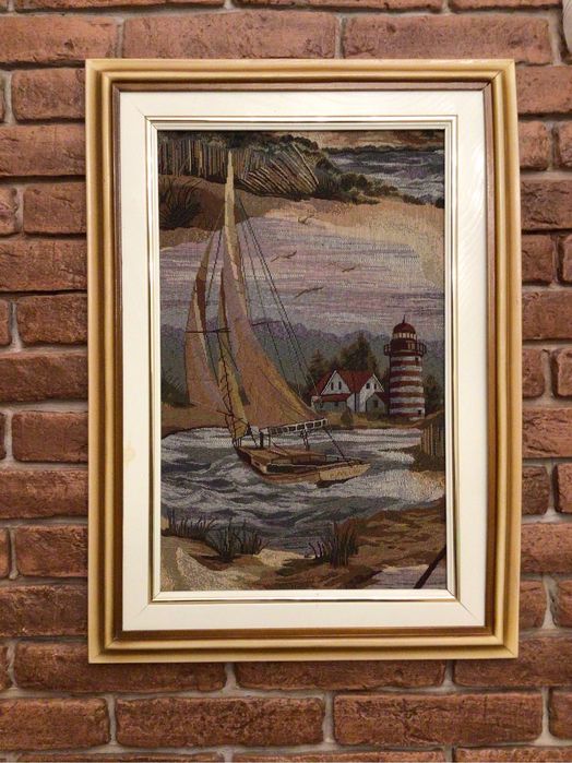 Гобелен Корабель Маяк