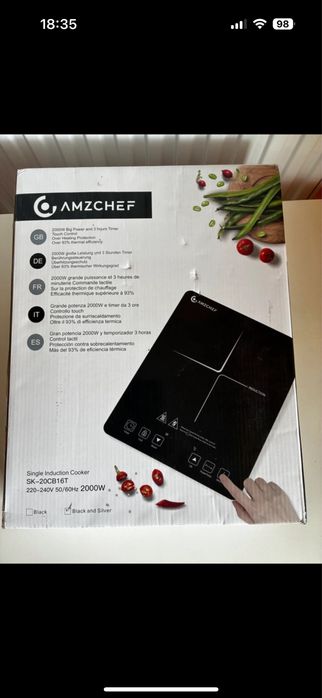 Kuchenka indukcyjna dwupalnikowa płyta indukcyjna