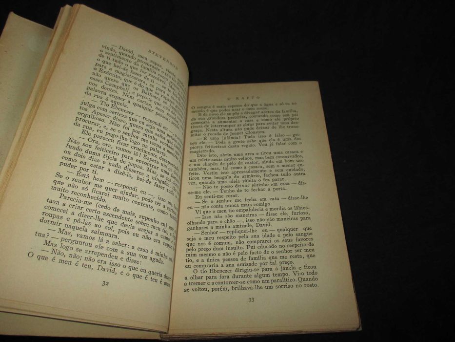 Livro O Rapto Robert Louis Stevenson