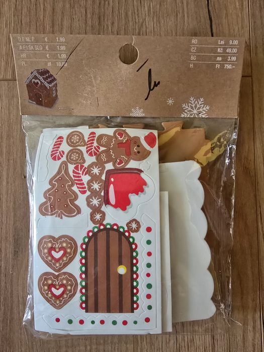 Domek z piernika piankowy