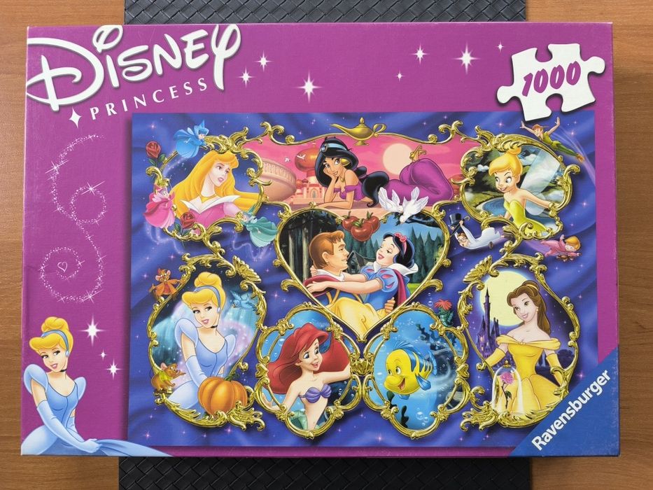 Puzzle zestaw 2x1000 Ravensburger Disney Princess