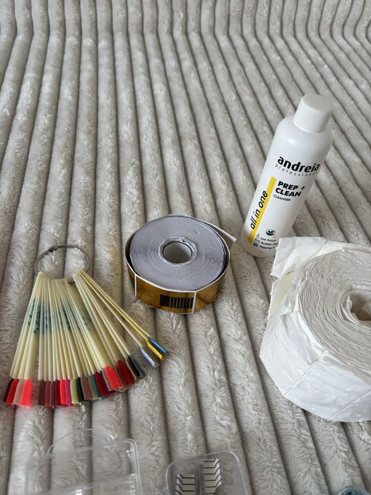 Conjunto de coisas variadas para unhas