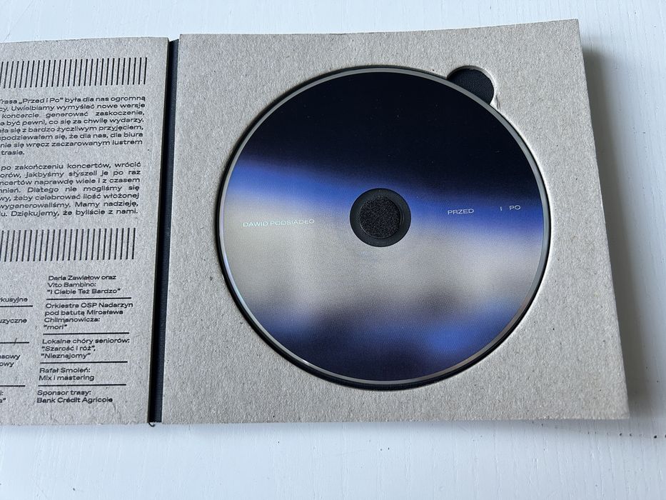 Limitowana płyta CD Dawida Podsiadło „Przed i Po”
