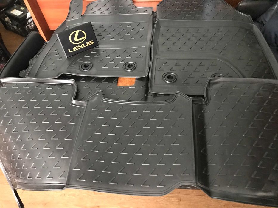 Новые! LEXUS LX-570\450D Оригинальные резиновые Коврики новые JAPAN