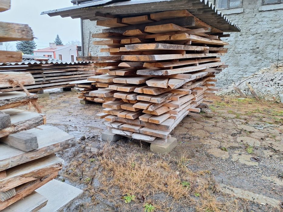 Deski debowe sezonowane