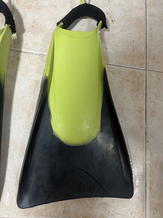Pes de pato de bodyboard