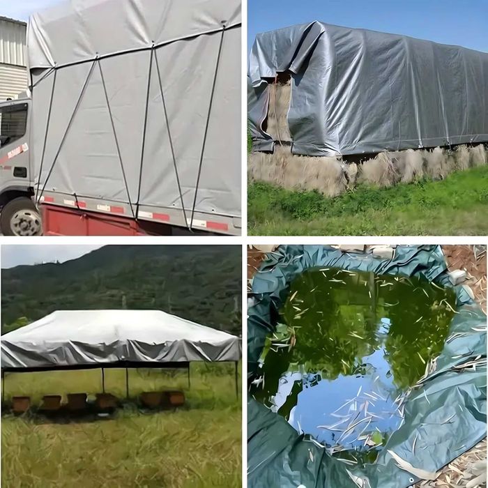 Plandeka Ochronna UV 3x4m 80g Okryciowa Mocna Uniwersalna
