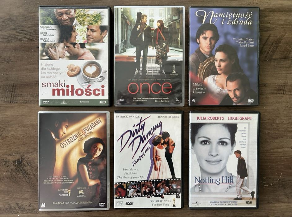 Zestaw 6 filmow dvd