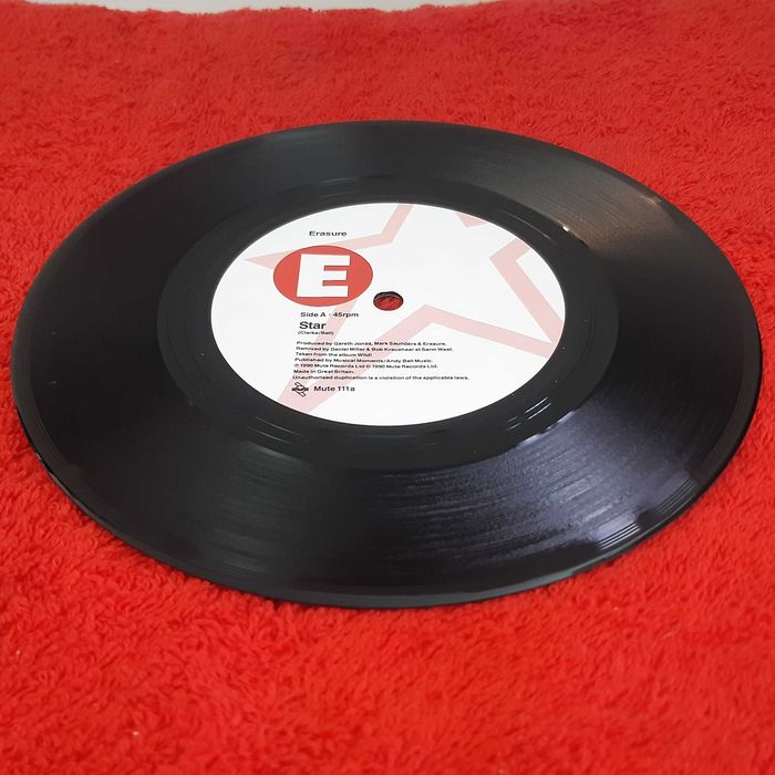 Disco Vinil Single Erasure - Star / Dreamlike State