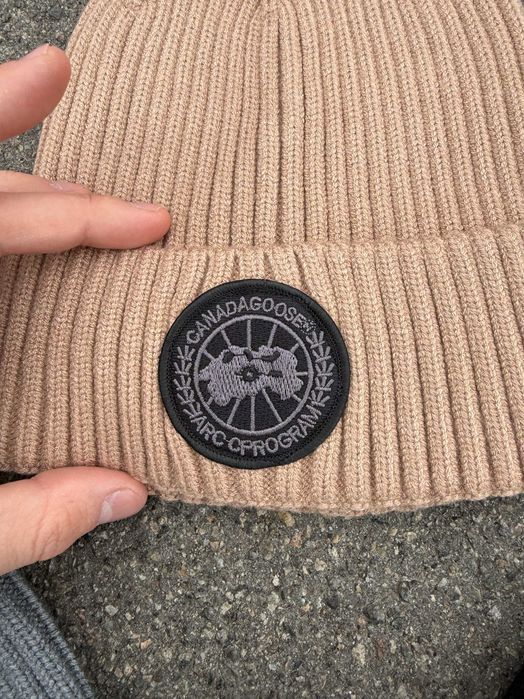 Шапка Canada Goose | Зимова шапка Канадський Гусь