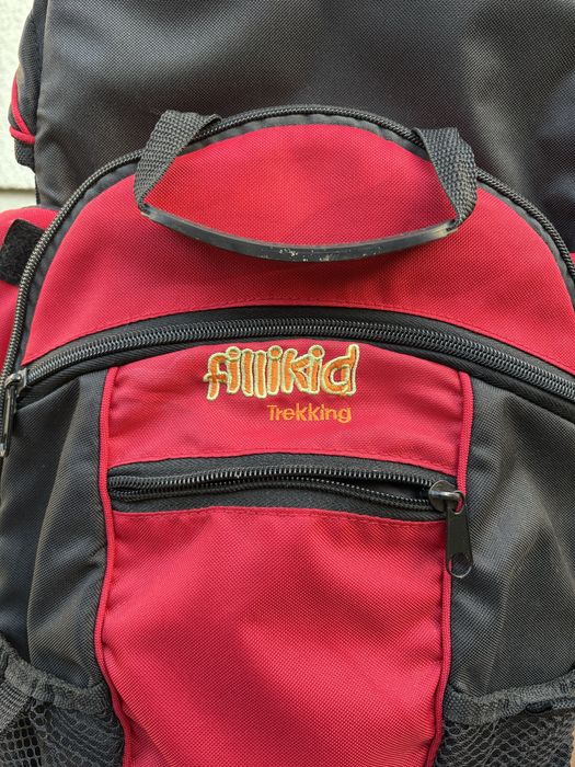 Nosidło fillikid Trekking Czerwone na dalekie Wyprawy w Góry Wysyłka