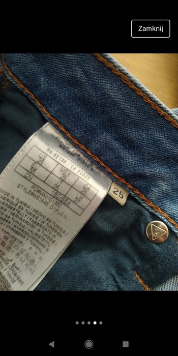 Spodnie damskie Guess