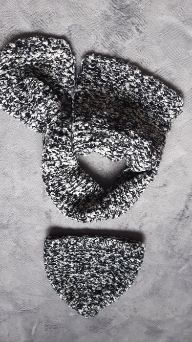 Czapka i szalik handmade