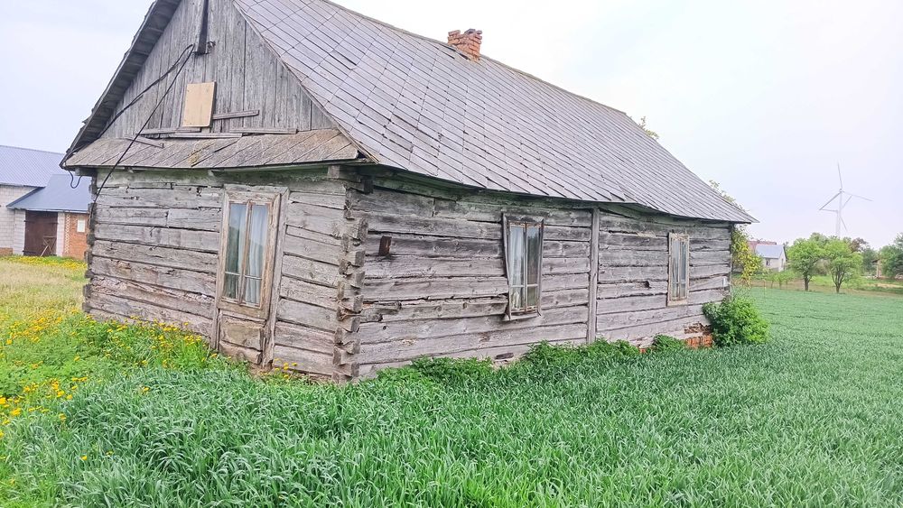 Dom drewniany do rozbiórki