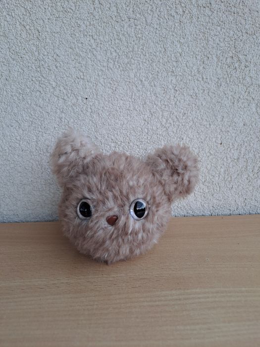 maskotka pluszak kot handmade na szydełku
