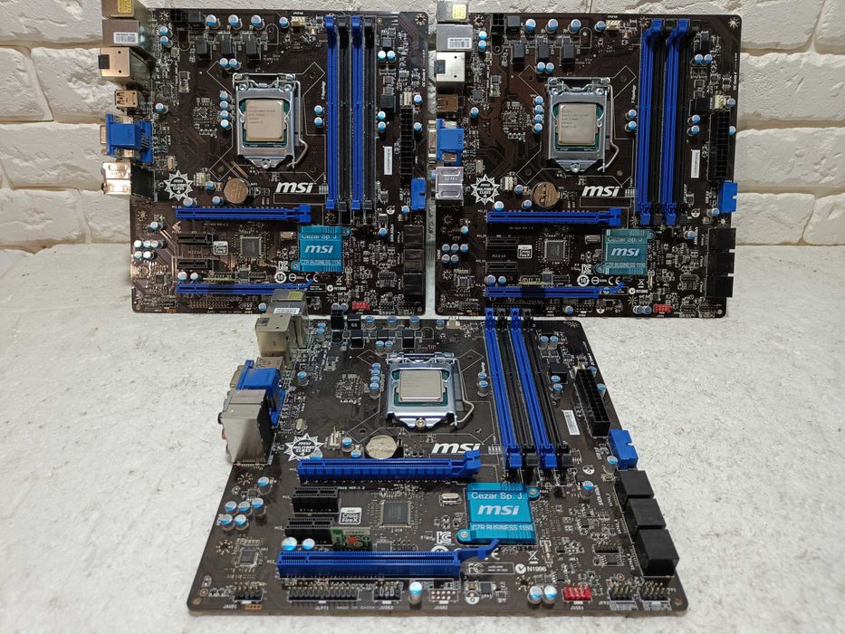 КОМПЛЕКТ Материнська MSI B85M-G43 + процесор i3-4170 LGA1150