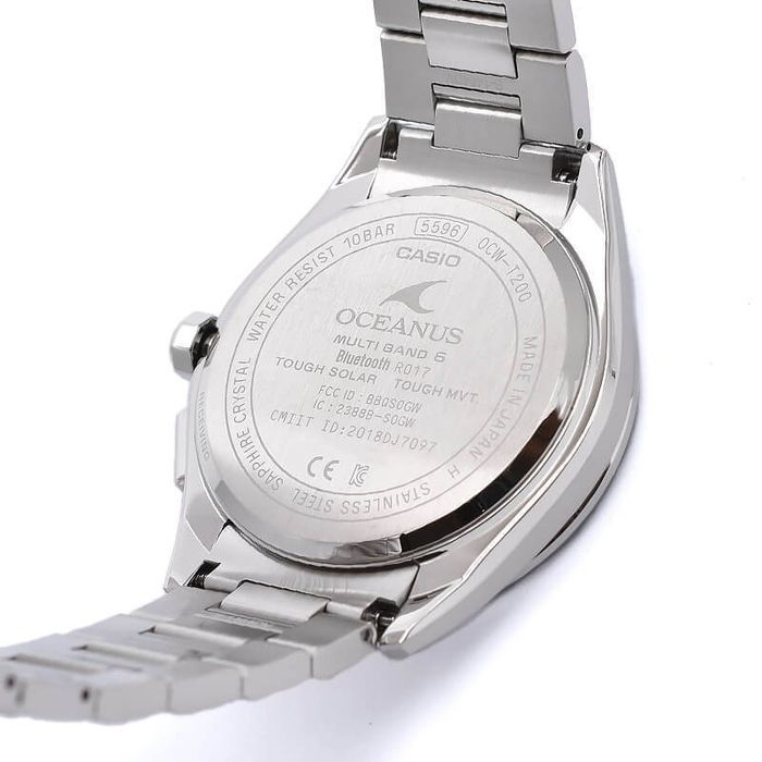 *NOVO* Casio Oceanus OCW-T200S-1AJF JDM (41.4mm/ 100M WR vídeo safira