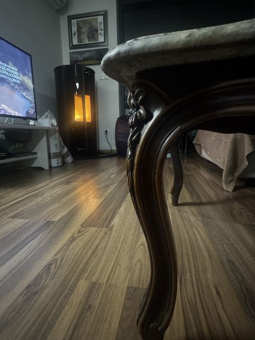 Mesa sala de estar em marmore