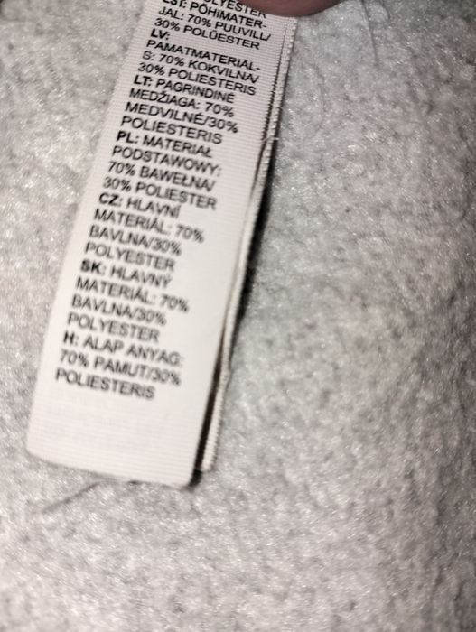 Adidas bluza szara męska