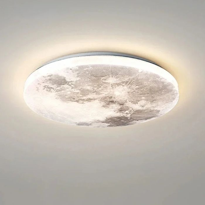 Люстра светодиодная луна 38 см