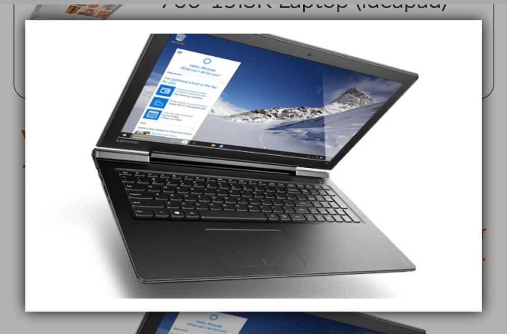 Portátil Lenovo ideapad 700-15isk
15,6" (1920×1080)
Intel core i5
8GB RAM
6300 HQ
2.3 GHZ
1TB HDD+128 GB SDD
Nvidia GeForce GTX 950 M