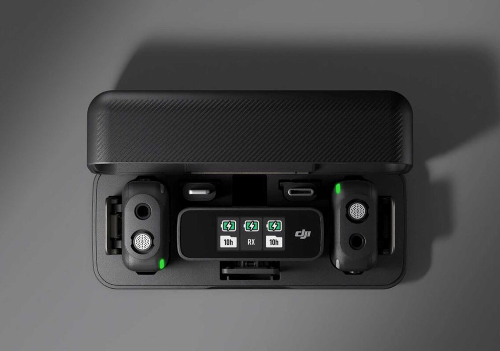 DJI Mic 1 (2 TX 1 RX capa de carregamento)