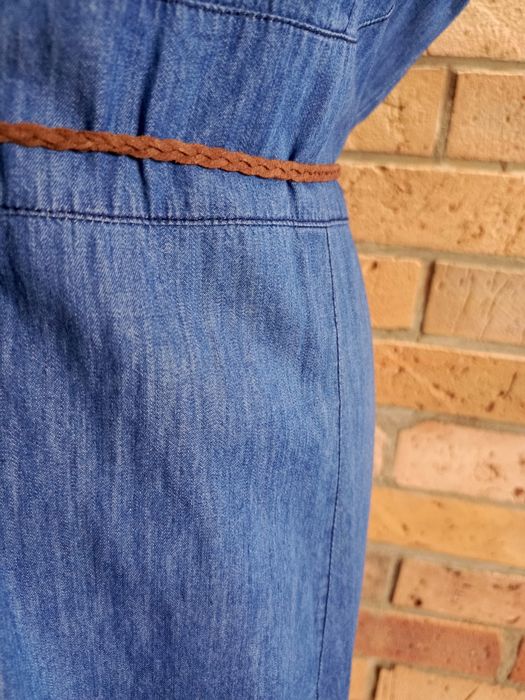 sukienka jeansowa SURE 42   bawełna casual boho lato codzienna