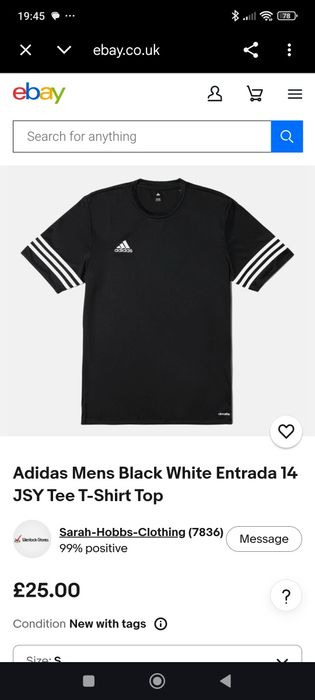 Футболка adidas М