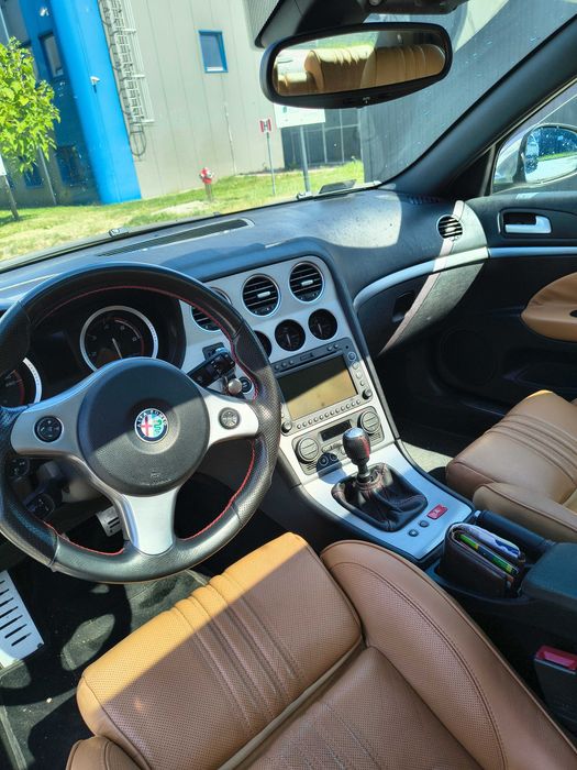 Alfa Romeo 159 TI 2.4 JTDm – limitowana wersja TI | Brązowe skóry | Bogate wyposażenie