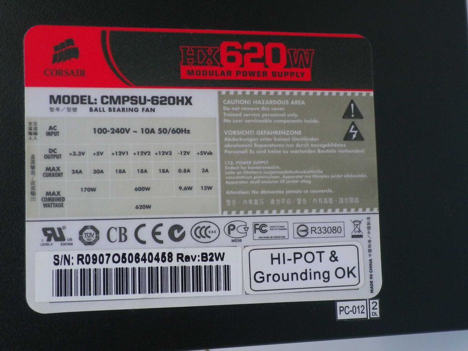 Fonte Alimentação Computador Corsair