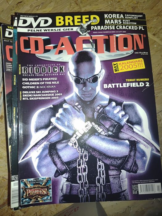 CD ACTION 43-150 plus inne czasopisma oraz Tipsomaniaki.