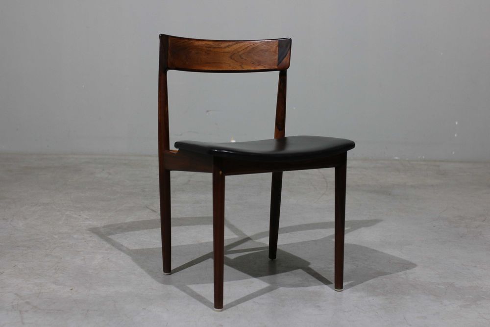 Conjunto de 6 cadeiras Henry Rosengren Hansen em pau santo