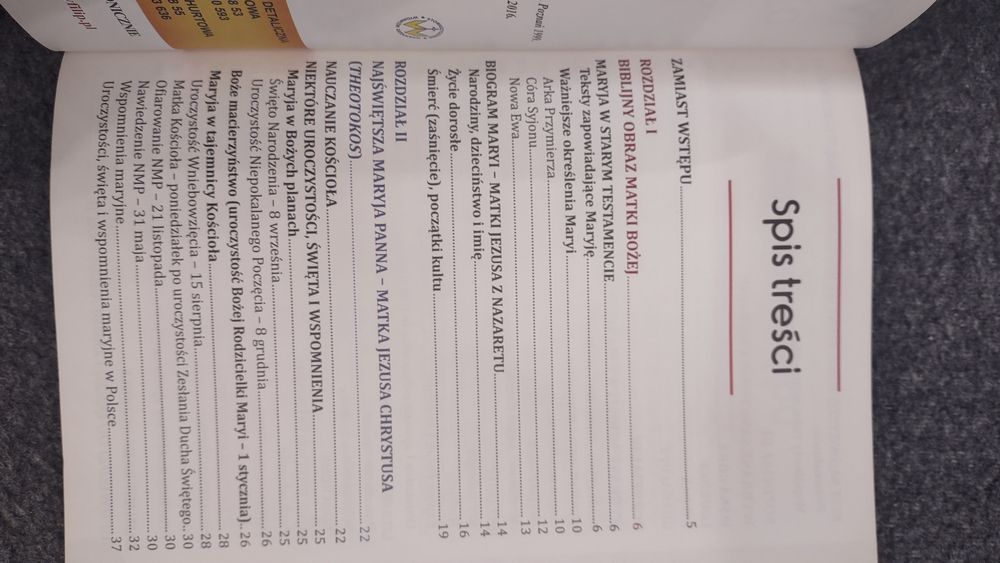 Książka Wszystko o Matce Bożej plus Ouiz